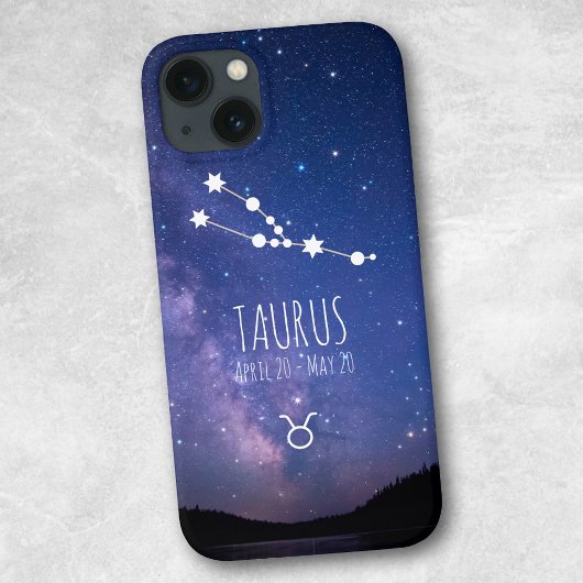 Coques Case-Mate iPhone Taurus | Constellation Zodiaque personnalisée
