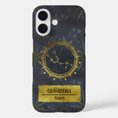 Coques Case-Mate iPhone Taurus Dark Zodiac Astrologie : Noir & Or (Verso)