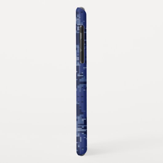 Coques Case-Mate iPhone Taurus Zodiac sur Camion numérique bleu marine (Dos/Gauche)