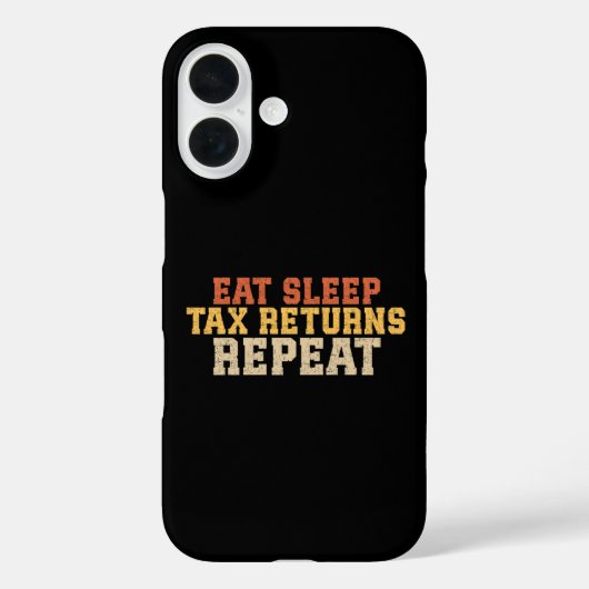 Coques Case-Mate iPhone Taxe de la saison fiscale amusante (Verso)