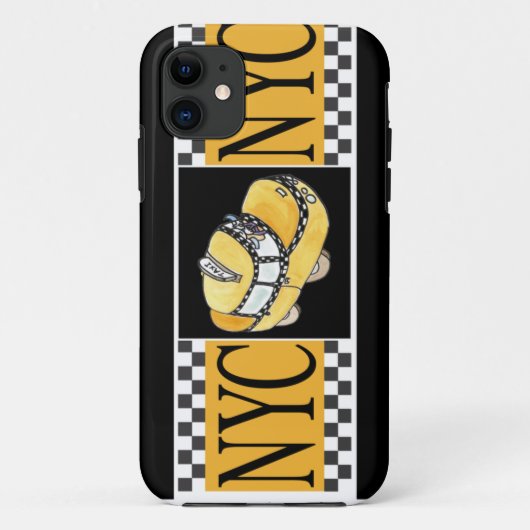 Coques Case-Mate iPhone Taxi NYC (Dos)