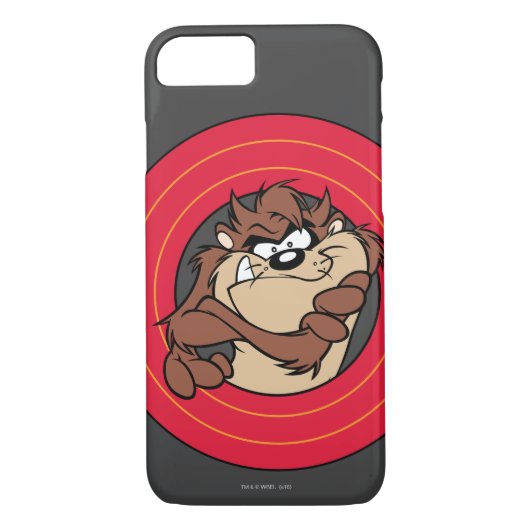 Coques Case-Mate iPhone TAZ™ à travers les cercles LOONEY TUNES™ (Dos)