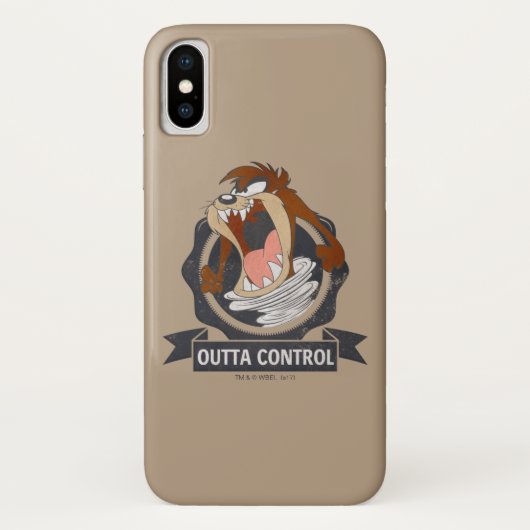 Coques Case-Mate iPhone TAZ™ Hors Contrôle (Dos)