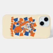 Coques Case-Mate iPhone TAZ™ Hungry Smashing Through Checker (Verso (horizontal))