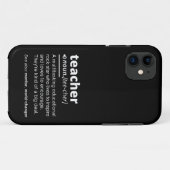 Coques Case-Mate iPhone Teacher Definition - Funny Teaching School Teacher (Dos (Horizontal))