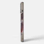 Coques Case-Mate iPhone Técherie | Coeur avec goutte rouge et or saignant (Verso / Gauche)