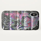 Coques Case-Mate iPhone Techno Bouquet (Dos (Horizontal))