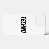 Coques Case-Mate iPhone TECHNO Music (Verso (horizontal))