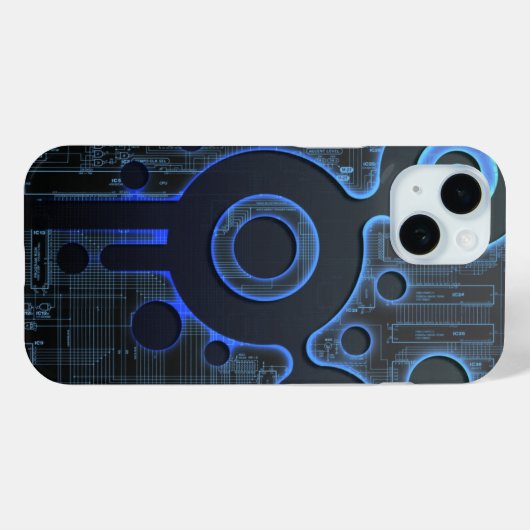 Coques Case-Mate iPhone Technologies futures (Verso (horizontal))