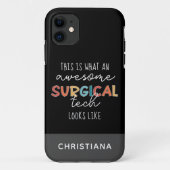 Coques Case-Mate iPhone Technologue Chirurgiste Personnalisé Funny Chirurg (Dos)