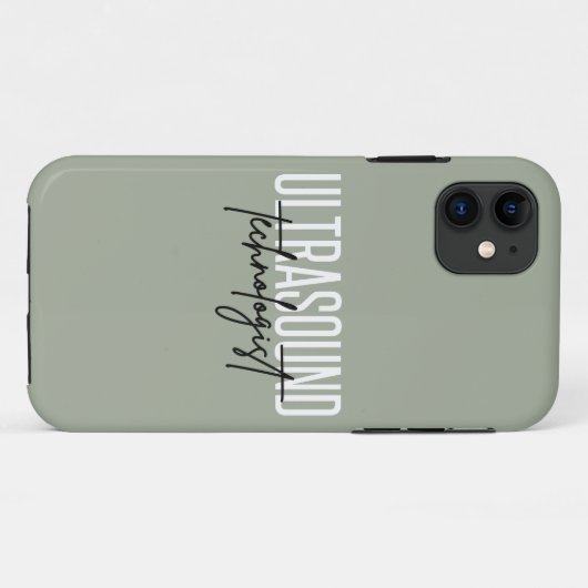Coques Case-Mate iPhone Technologue d'Ultrasound | Cadeaux techniques ultr (Dos (Horizontal))