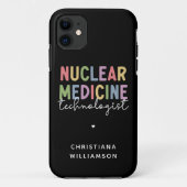 Coques Case-Mate iPhone Technologue en médecine nucléaire sur mesure CNMT  (Dos)