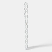 Coques Case-Mate iPhone Teckel + Chevron gris (Verso / Gauche)