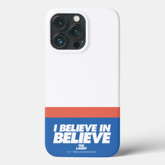 Coques Case-Mate iPhone Ted Lasso | Je crois en la croyance (Verso)