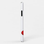 Coques Case-Mate iPhone Teddy Bear et Big Red Heart (Dos/Droite)