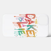 Coques Case-Mate iPhone Tee de tromperie de gâteau" (Verso (horizontal))