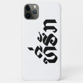 Coques Case-Mate iPhone Tee-Huk / Laos Laos Laotien Bien-Aimé Script (Dos)