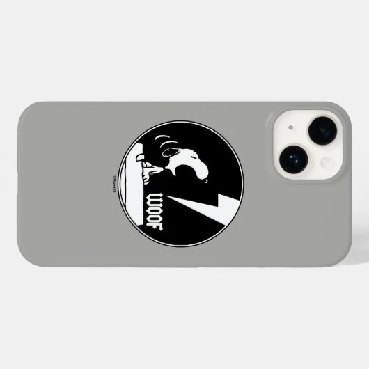 Coques Case-Mate iPhone Tee - shirt | Snoopy Howling (Verso (horizontal))