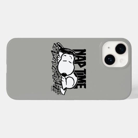 Coques Case-Mate iPhone Tee - shirt | Snoopy Nap Time (Verso (horizontal))