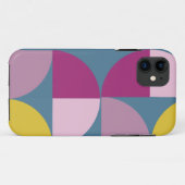 Coques Case-Mate iPhone teintes psychédéliques violet rose du milieu du si (Dos (Horizontal))