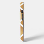 Coques Case-Mate iPhone Teintes Tissées de Brun  (Verso / Gauche)