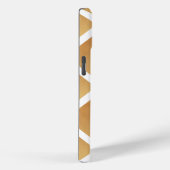 Coques Case-Mate iPhone Teintes Tissées de Brun  (Verso / Droite)