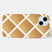 Coques Case-Mate iPhone Teintes Tissées de Brun  (Verso (horizontal))