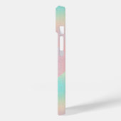 Coques Case-Mate iPhone Teinture à cravate pivotante pastel mignon rose tu (Verso / Gauche)