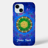Coques Case-Mate iPhone Teinture à tarte bleu-vert (Verso)