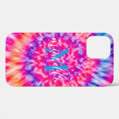 Coques Case-Mate iPhone Teinture à tarte personnalisée (Verso (horizontal))
