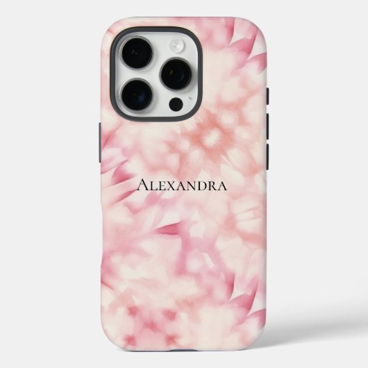 Coques Case-Mate iPhone Teinture à tarte rose (Verso)