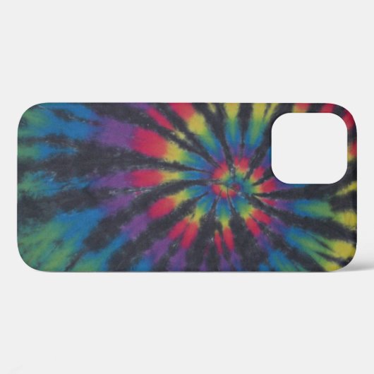 Coques Case-Mate iPhone Teinture à tarte spirale (Verso (horizontal))