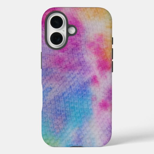 Coques Case-Mate iPhone Teinture arc-en-ciel (Verso)