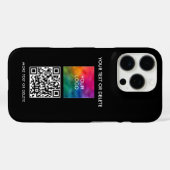 Coques Case-Mate iPhone Téléchargement élégant moderne Logo d'entreprise Q (Verso (horizontal))