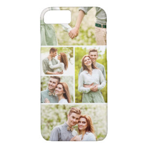 Coque iPhone 7 Téléchargez vos propres photos  Collage photo pers