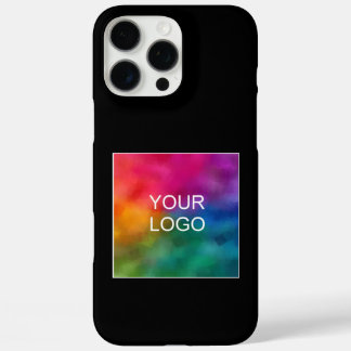 Coques iPhone 16 Pro Max Téléchargez votre logo Photo Design