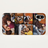 Coques Case-Mate iPhone Téléchargez votre propre collage fait sur commande (Dos (Horizontal))