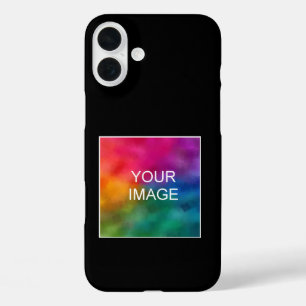 Coques iPhone 16 Plus Téléchargez votre propre logo photo sur à peine là