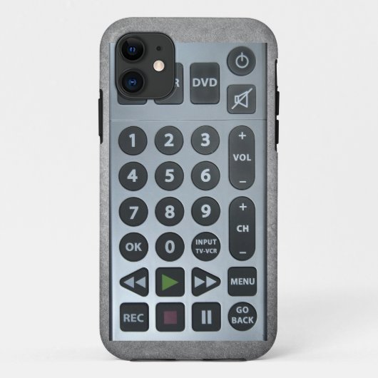 Coques Case-Mate iPhone Télécommande TV (Dos)