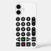 Coques Case-Mate iPhone Télécommande TV (Verso)
