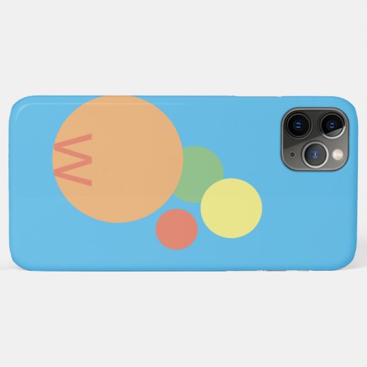 Coques Case-Mate iPhone téléphone boîte pastel arc-en-ciel confetti cercle (Dos (Horizontal))