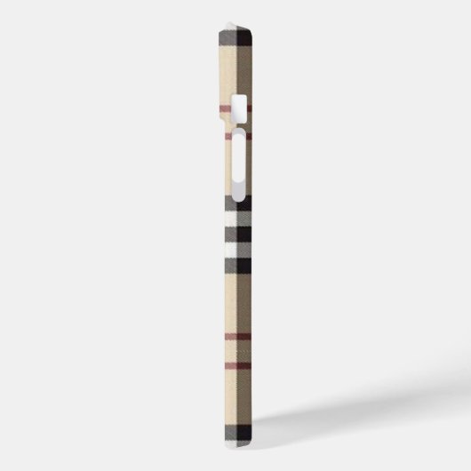 Coques Case-Mate iPhone Téléphone Boîtier Beige Plat (Verso / Gauche)