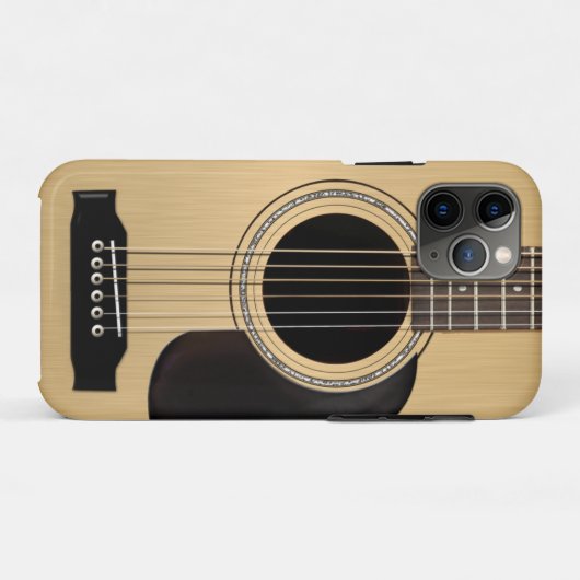 Coques Case-Mate iPhone Téléphone de guitare (Dos (Horizontal))
