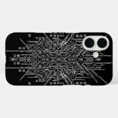 Coques Case-Mate iPhone Téléphone de Hacker (Verso (horizontal))