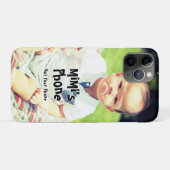 Coques Case-Mate iPhone Téléphone de MiMi (Dos (Horizontal))