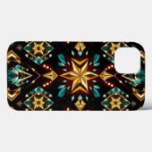 Coques Case-Mate iPhone Téléphone Motif jaune brillant (Verso (horizontal))