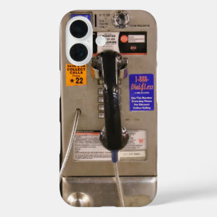 Coques iPhone 16 Téléphone public NYC Téléphone payant