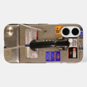 Coques Case-Mate iPhone Téléphone public NYC Téléphone payant (Verso (horizontal))