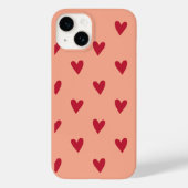 Coques Case-Mate iPhone Téléphone Red Heart (Verso)