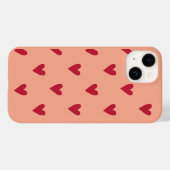 Coques Case-Mate iPhone Téléphone Red Heart (Verso (horizontal))